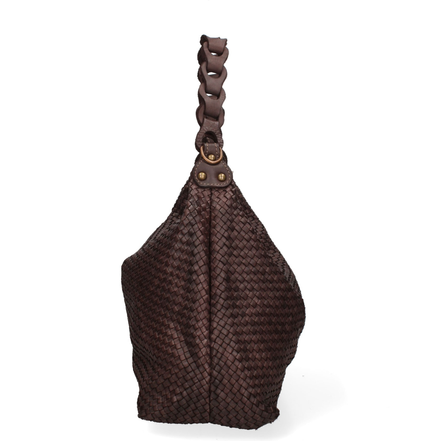 Borsa a spalla da donna - Modello Asteria - Vera pelle - 46.0 x 33.0 x 15.0 cm