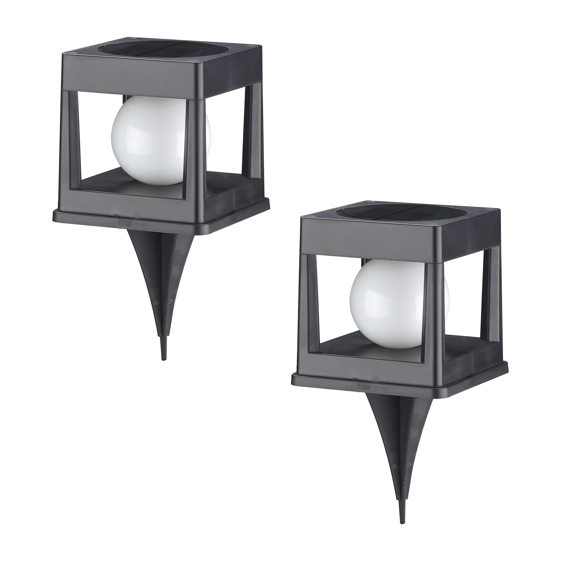 2 Balise solaire à piquer CUBYA H22CM