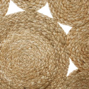 Tapis ajouré "Esra" jute D80cm