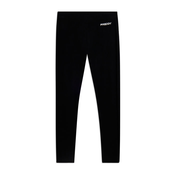Leggings 7/8 con piccolo Logo FREDDY in Glitter