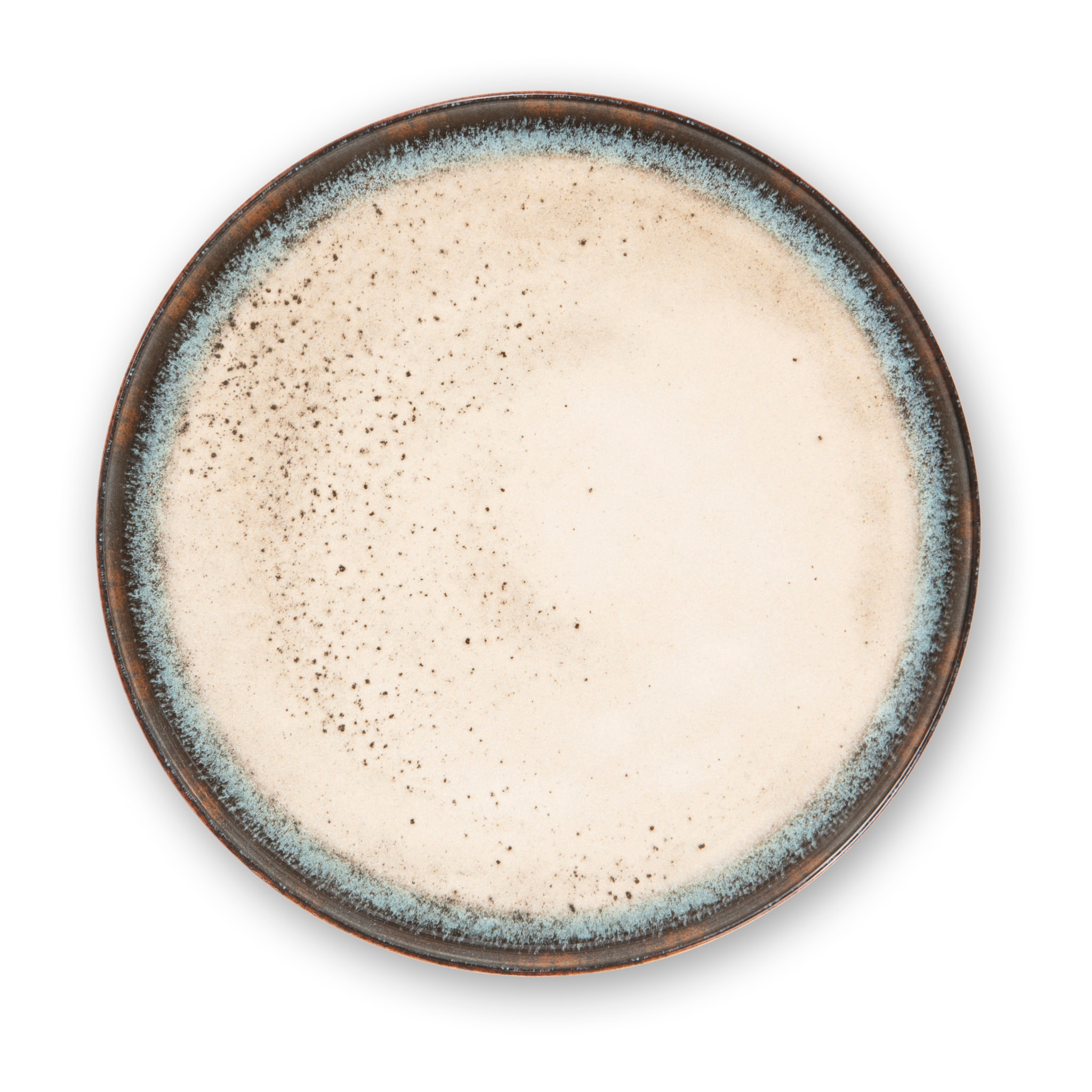 Set 6 piatti piani Excelsa – Zeus, Ceramica Beige