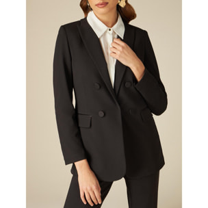 Oltre - Blazer con botones forrados - Negro