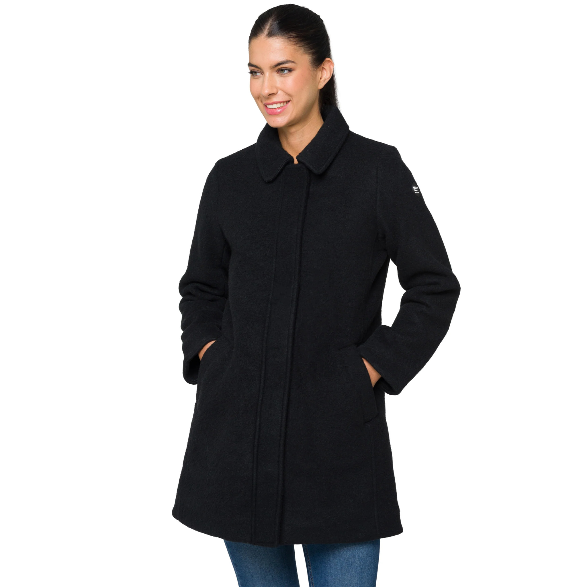 Cappotto AKITA imbottito nero