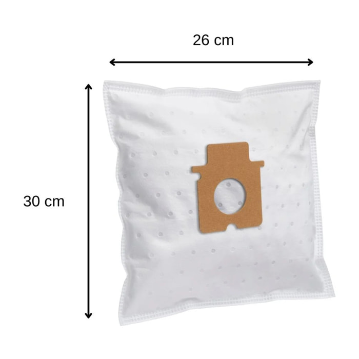 Lot de 4 packs de 4 sacs aspirateur 64565 pour Samsung et Panasonic TopFilter Premium