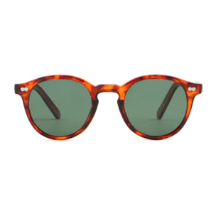 Gafas de sol OCEAN BOWIE - Carey rojo / Verde