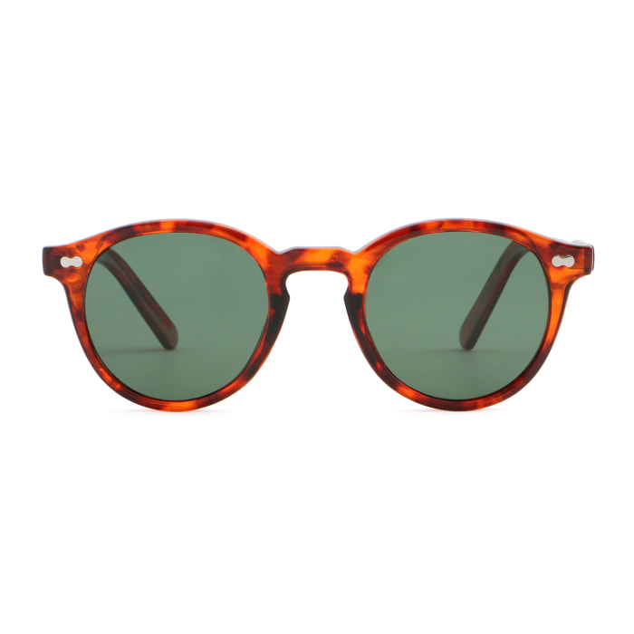 Gafas de sol OCEAN BOWIE - Carey rojo / Verde