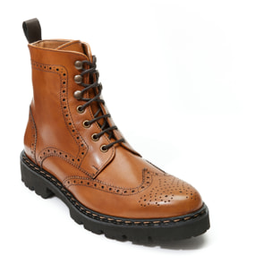 Derby boot British Passport marrone