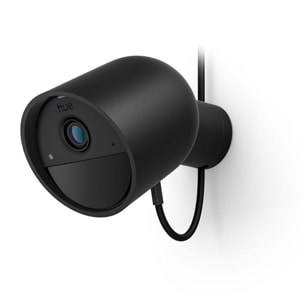 Caméra de surveillance PHILIPS HUE SECURE 2K filaire noire