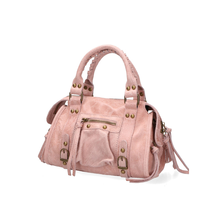 Borsa a spalla da donna - Modello Erisia - Vera pelle - 25.0 x 15.0 x 10.0 cm