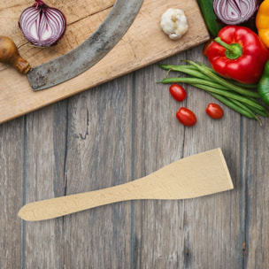 Set de 2 ustensiles de cuisine spatule en bois et spatule Fackelmann Boisselerie