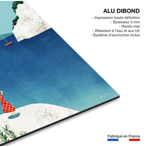 Tableau sud est marseille  Tableau alu Dibond