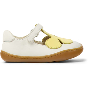 CAMPER Peu Cami - Sandalias Blanco Infantil Unisex