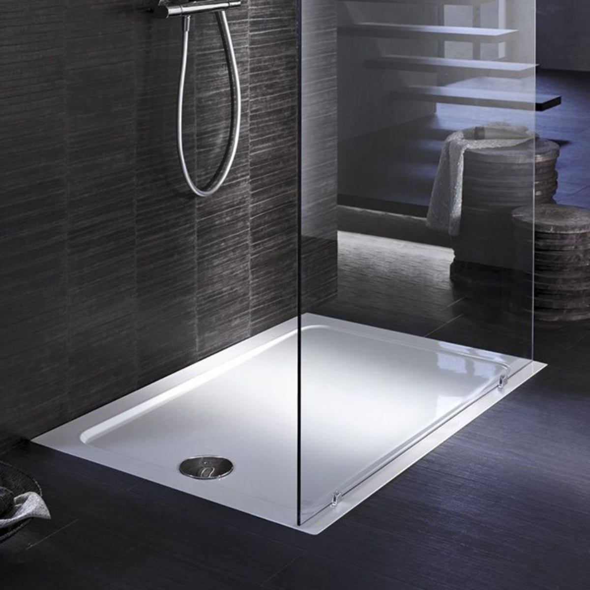 Receveur de douche Flight rectangle extra plat Douche italienne 140 x 100 cm