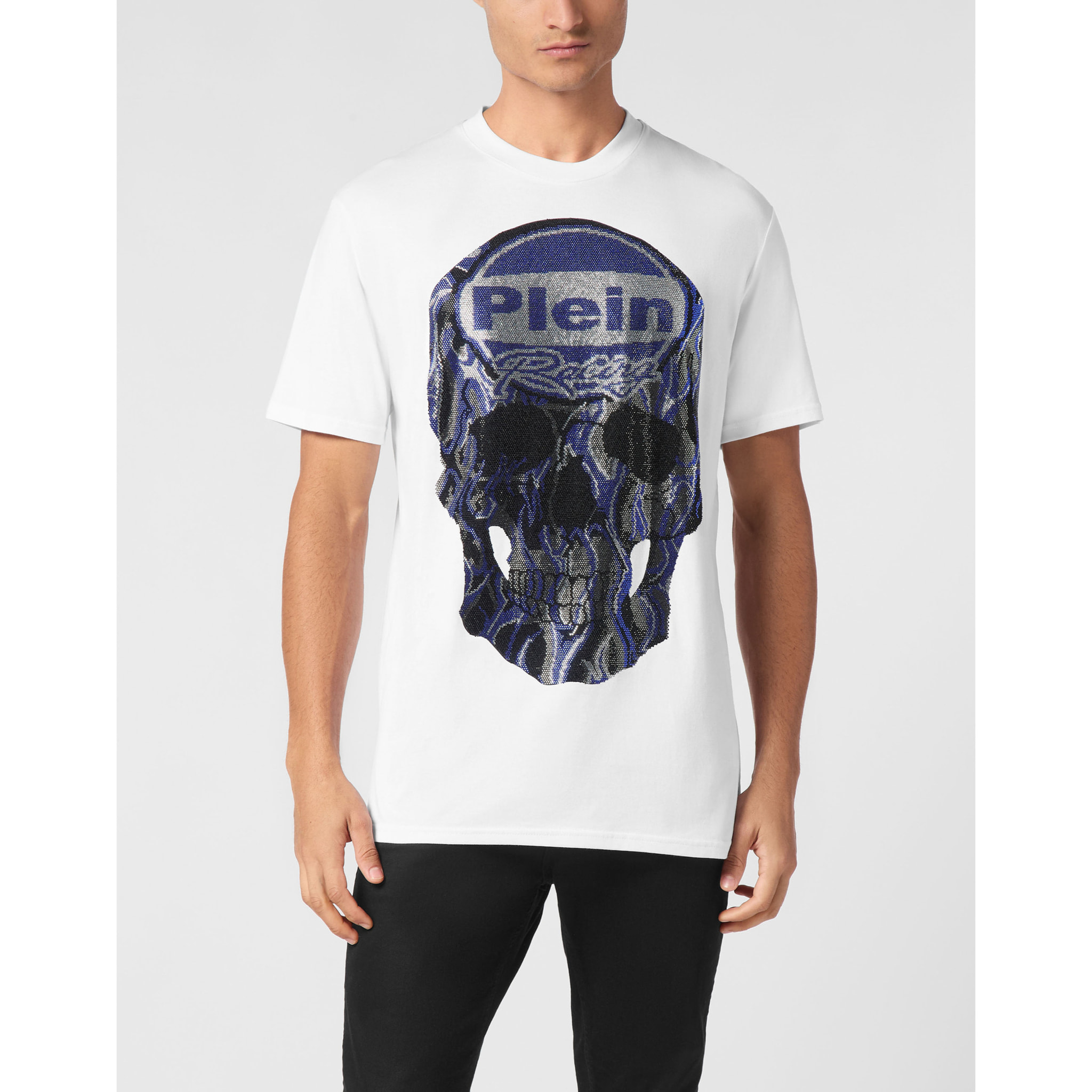 PHILIPP PLEIN T-shirt girocollo SKULL