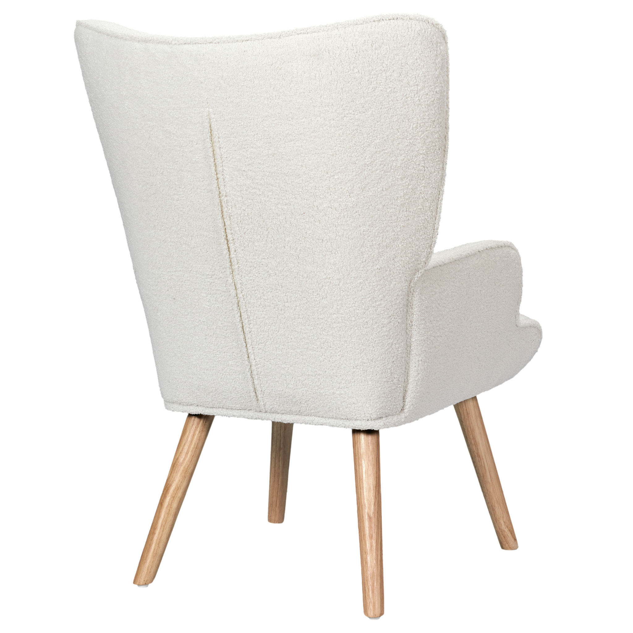 Fauteuil Bouclette Blanc