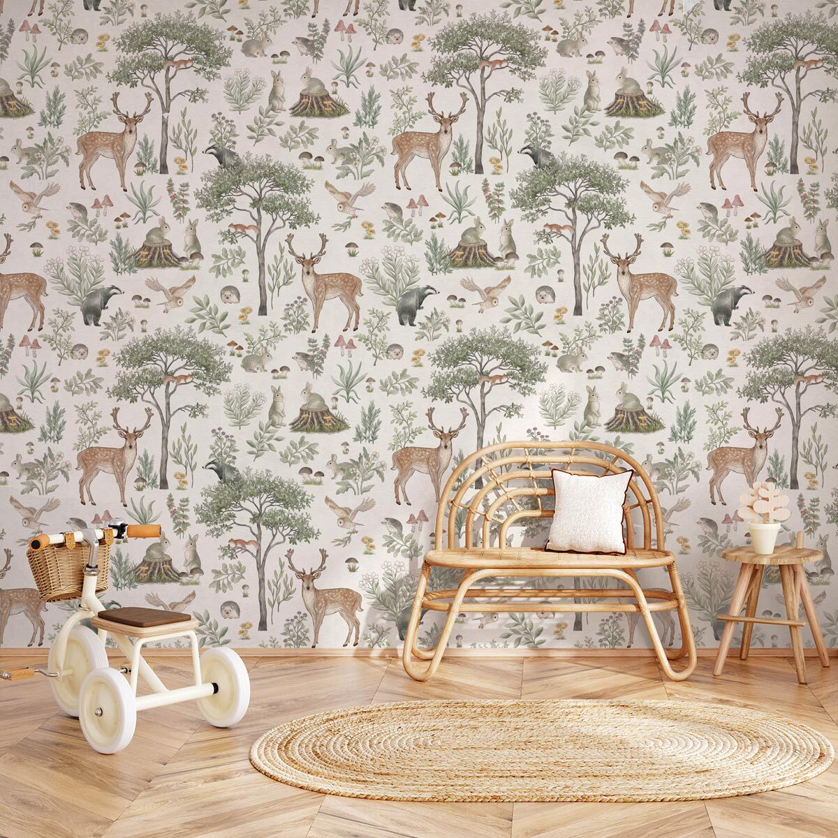 Papier peint enfant L'Aube Intissé