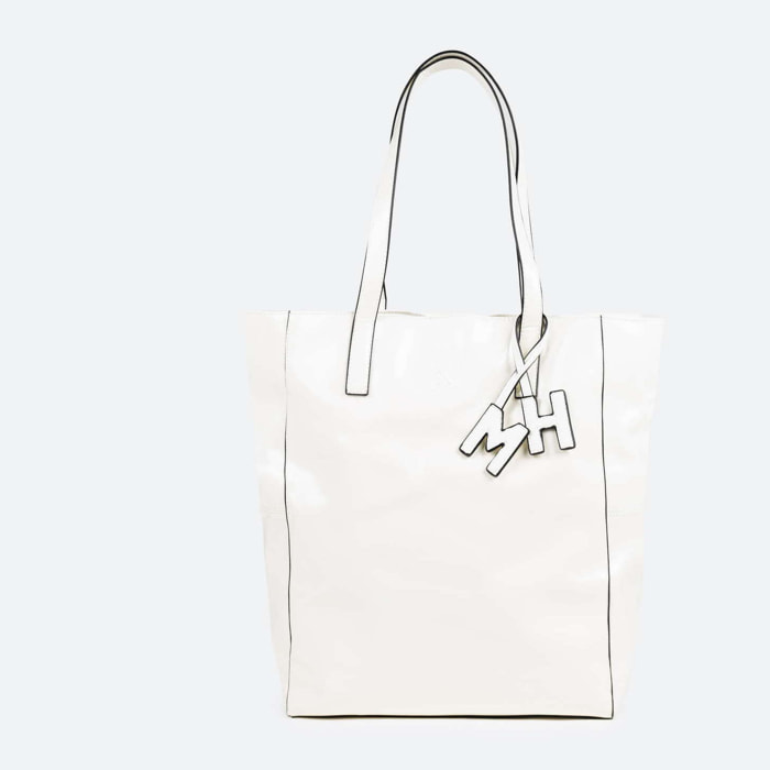 BOLSO MH SHOPPER SS25 C/WHITE