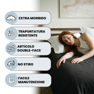 TRAPUNTINO ESTIVO ELEGANT PIAZZA E MEZZA, BICOLORE