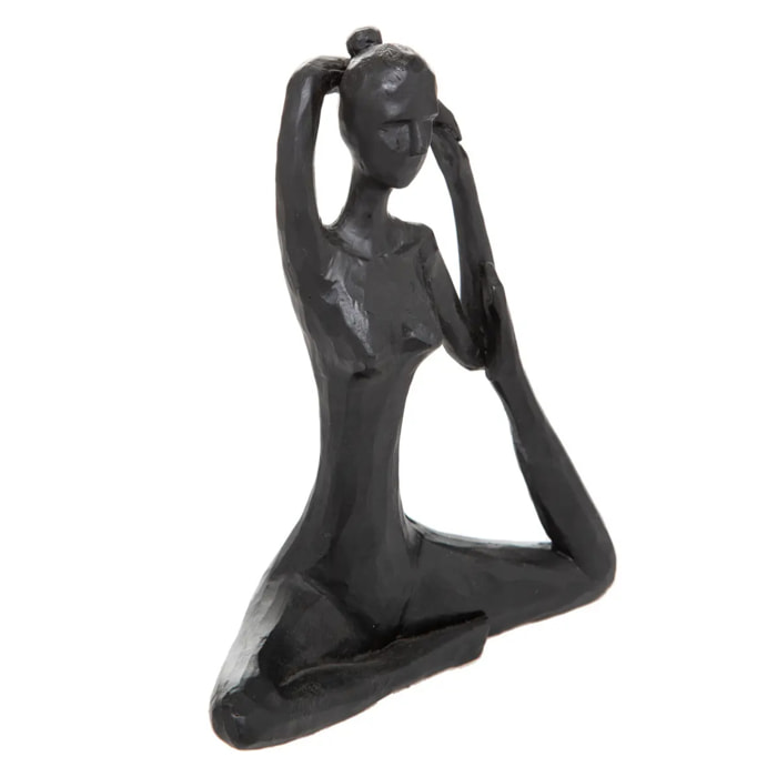 Statuette femme yoga Lina H.22cm résine