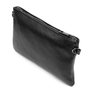 Albenga Borsa a tracolla da donna in vera pelle finitura dollaro