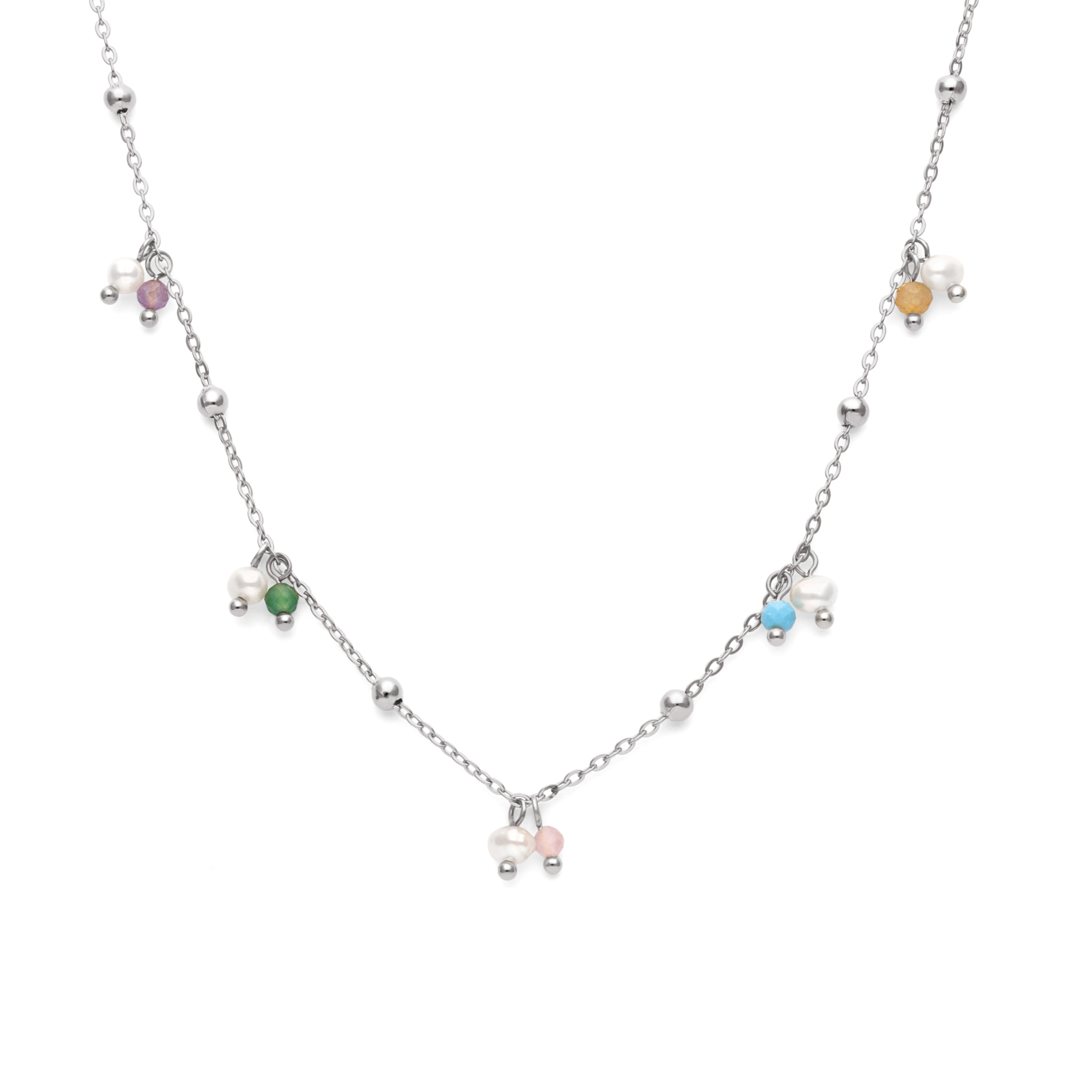 Collana Shamira Dots Acier