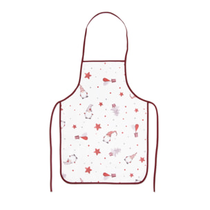 Tablier de cuisine Excelsa- Gnomo, Coton Blanc