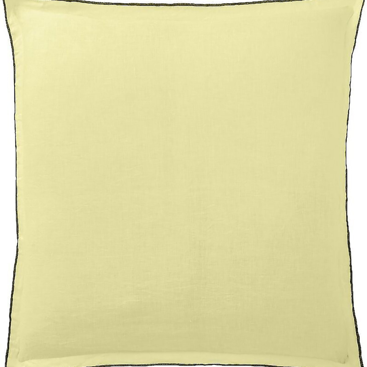 Lot De 2 Taies D'oreiller 100% lin LavÉ 160g Beurre