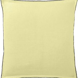 Lot De 2 Taies D'oreiller 100% lin LavÉ 160g Beurre