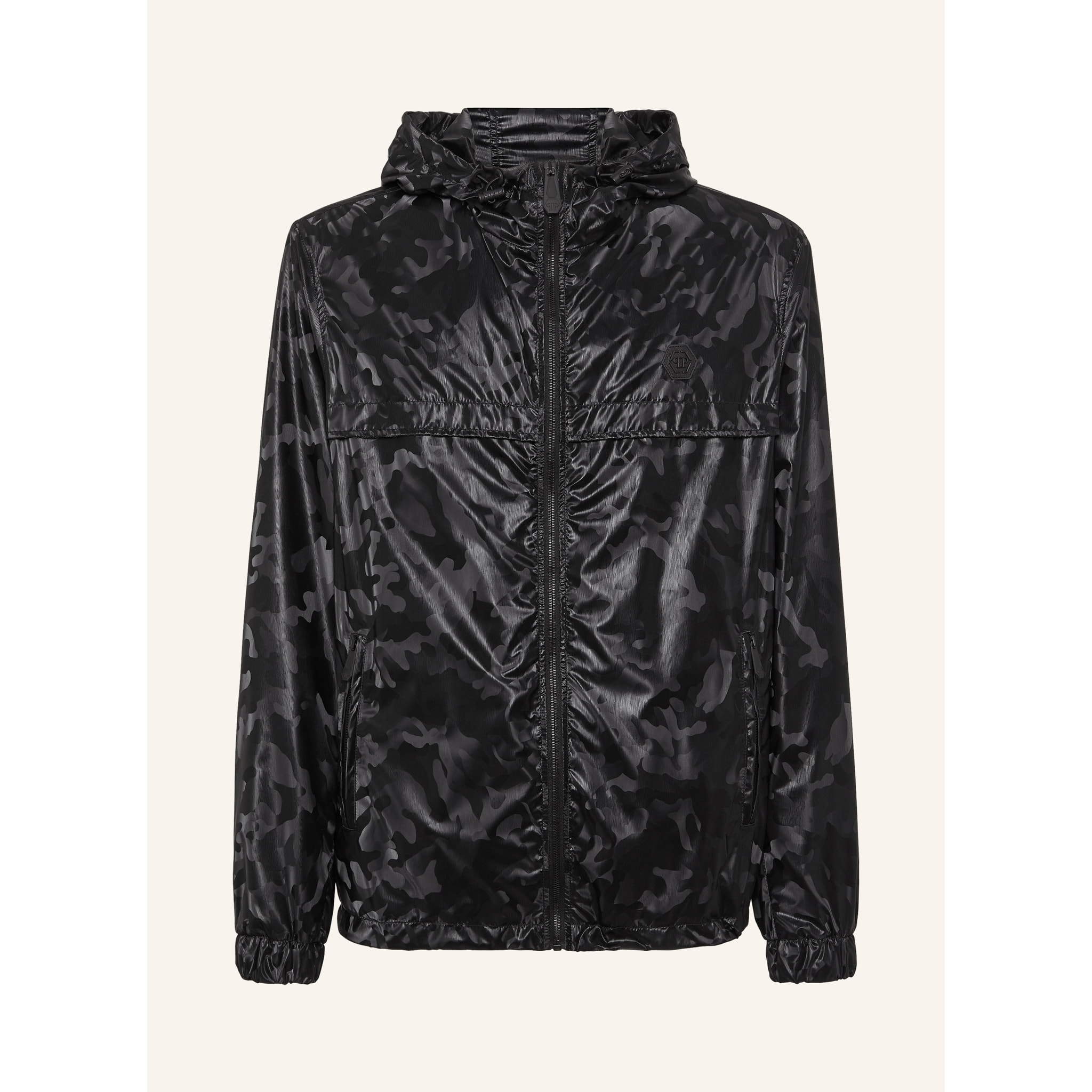 PHILIPP PLEIN Windbreaker CAMOUFLAGE