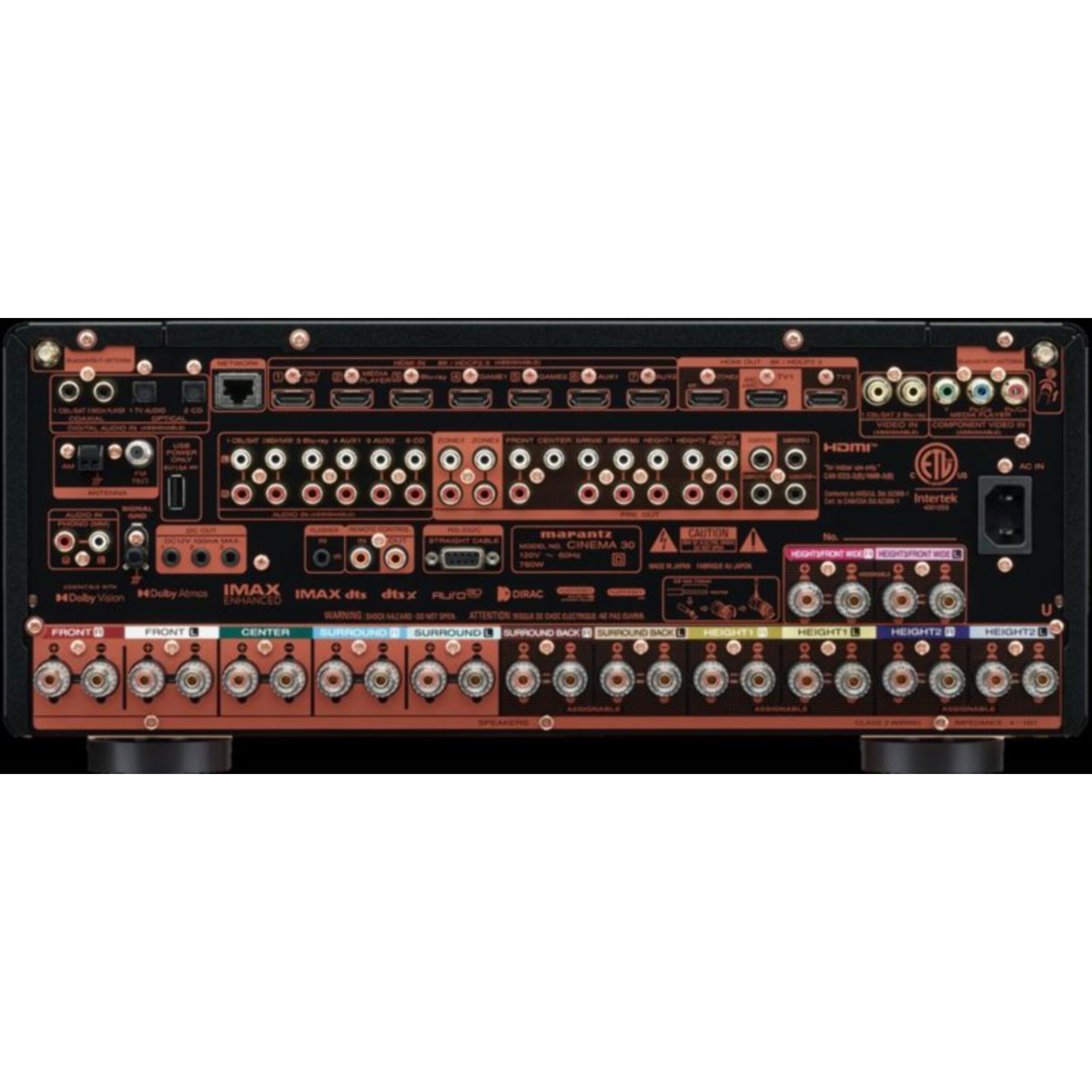 Ampli Home Cinema MARANTZ Cinema 30 Noir