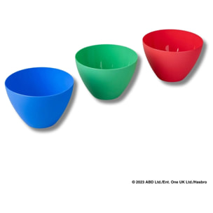 Set de 3 bols pour cuisiner avec les enfants Dr. Oetker Peppa Pig