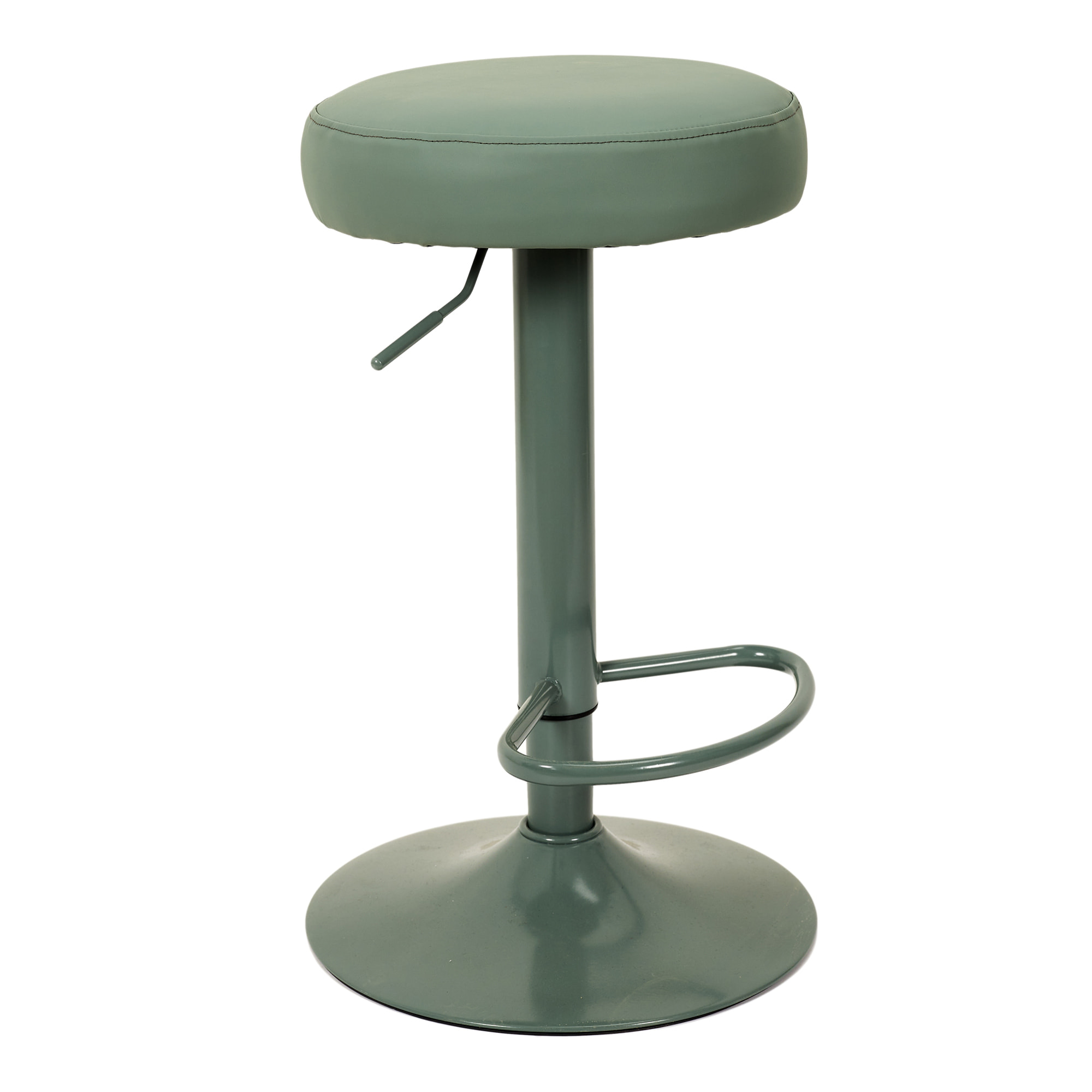 Tabouret De Bar Reglable Mumford Vert - Lot De 2