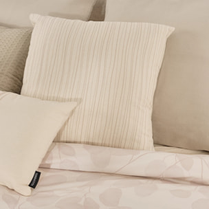 Housse de coussin 100 % coton 50x50 cm Elda A
