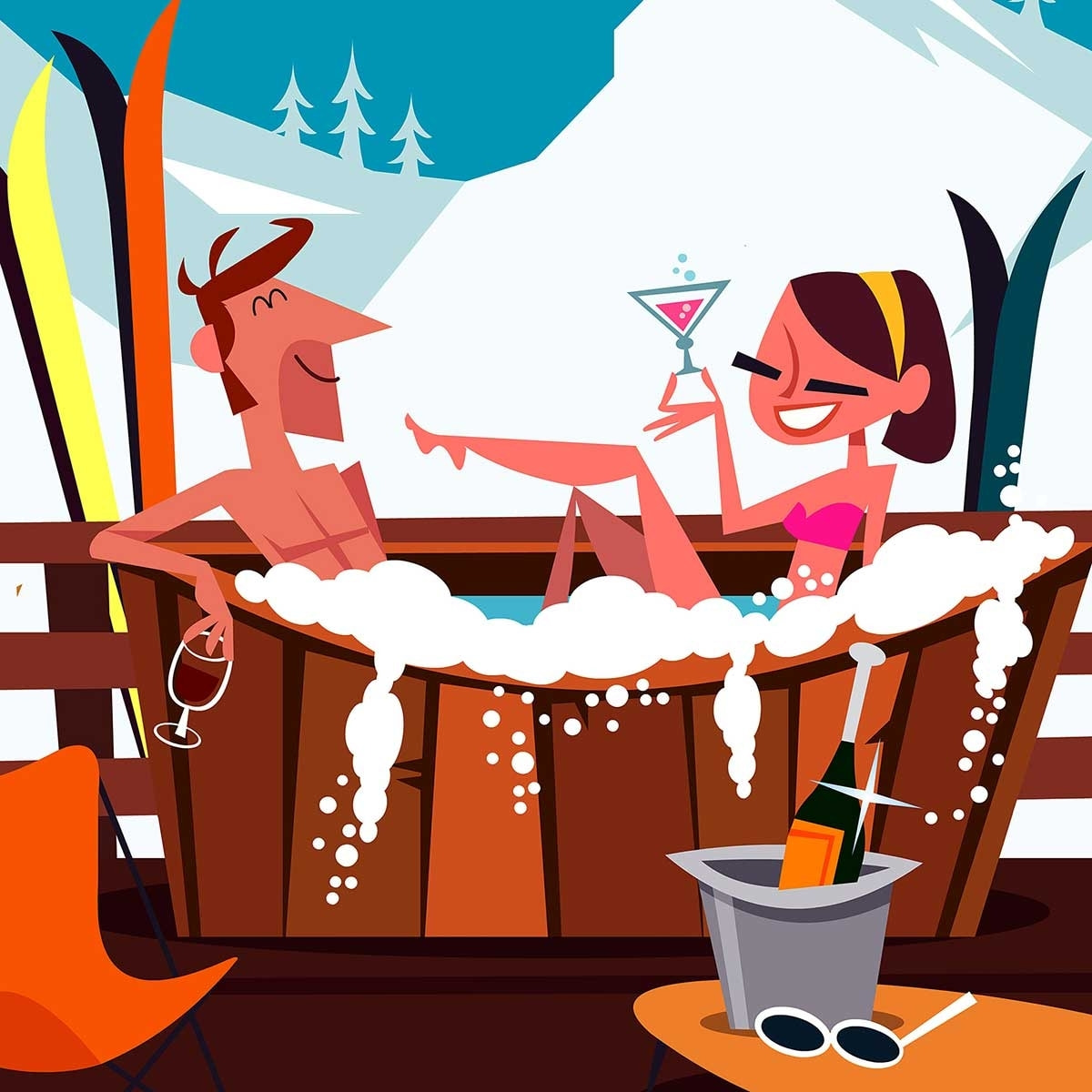 Poster de sierra nevada Affiche seule