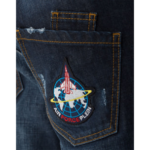 PHILIPP PLEIN straight cut "leaving it"