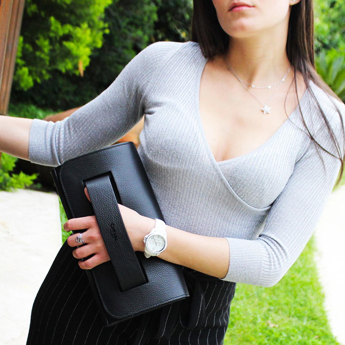 Pochette Cheval Firenze Hamal Nero