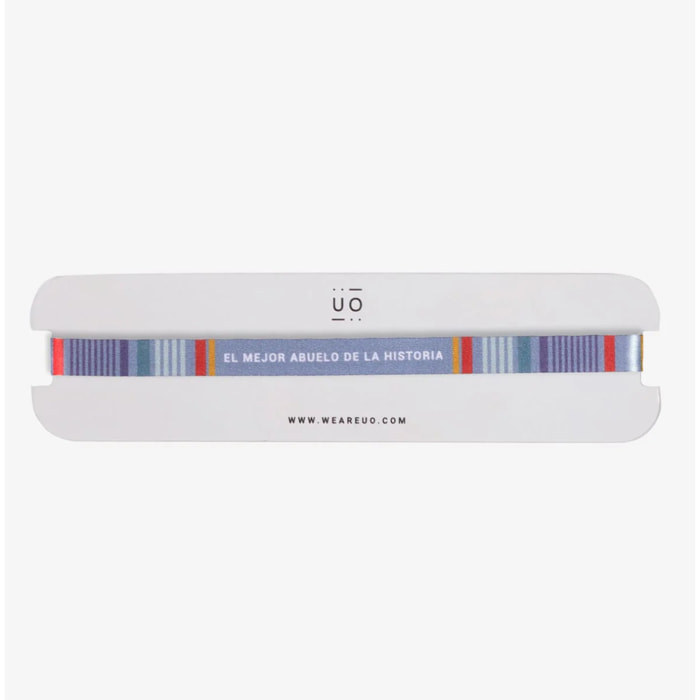 Pulsera "El mejor abuelo de la historia"