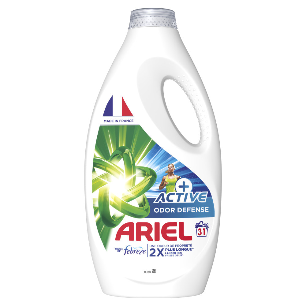 4x31 Lavages Active, Lessive Liquide Ariel