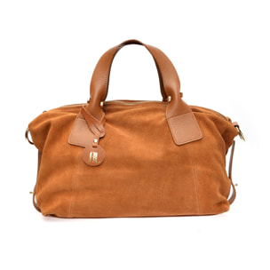 Borsa a mano Anna Luchini Cammello