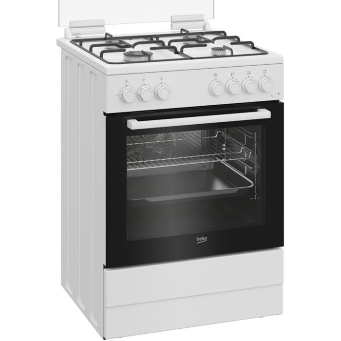 Cuisinière gaz BEKO FBE62011WC
