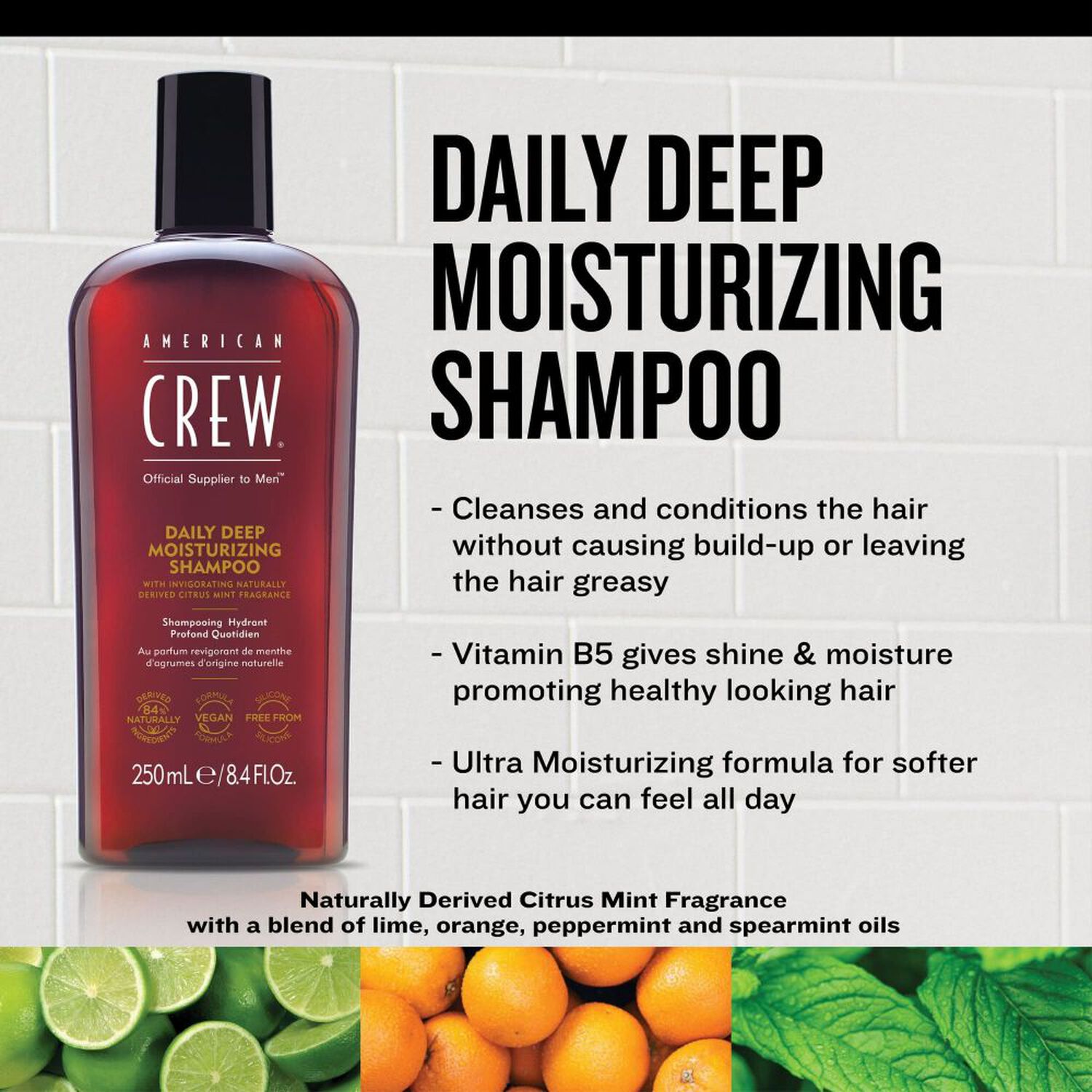 Daily Deep Moisturizing - Shampooing Quotidien Hydratant 250 ml