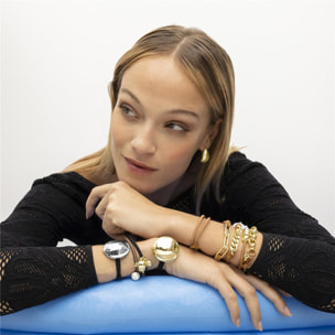 Coletero LUX BY LUX acabado en oro 18k