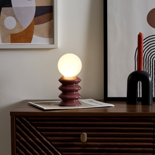 Lampe Ceramique Terracota A Piles
