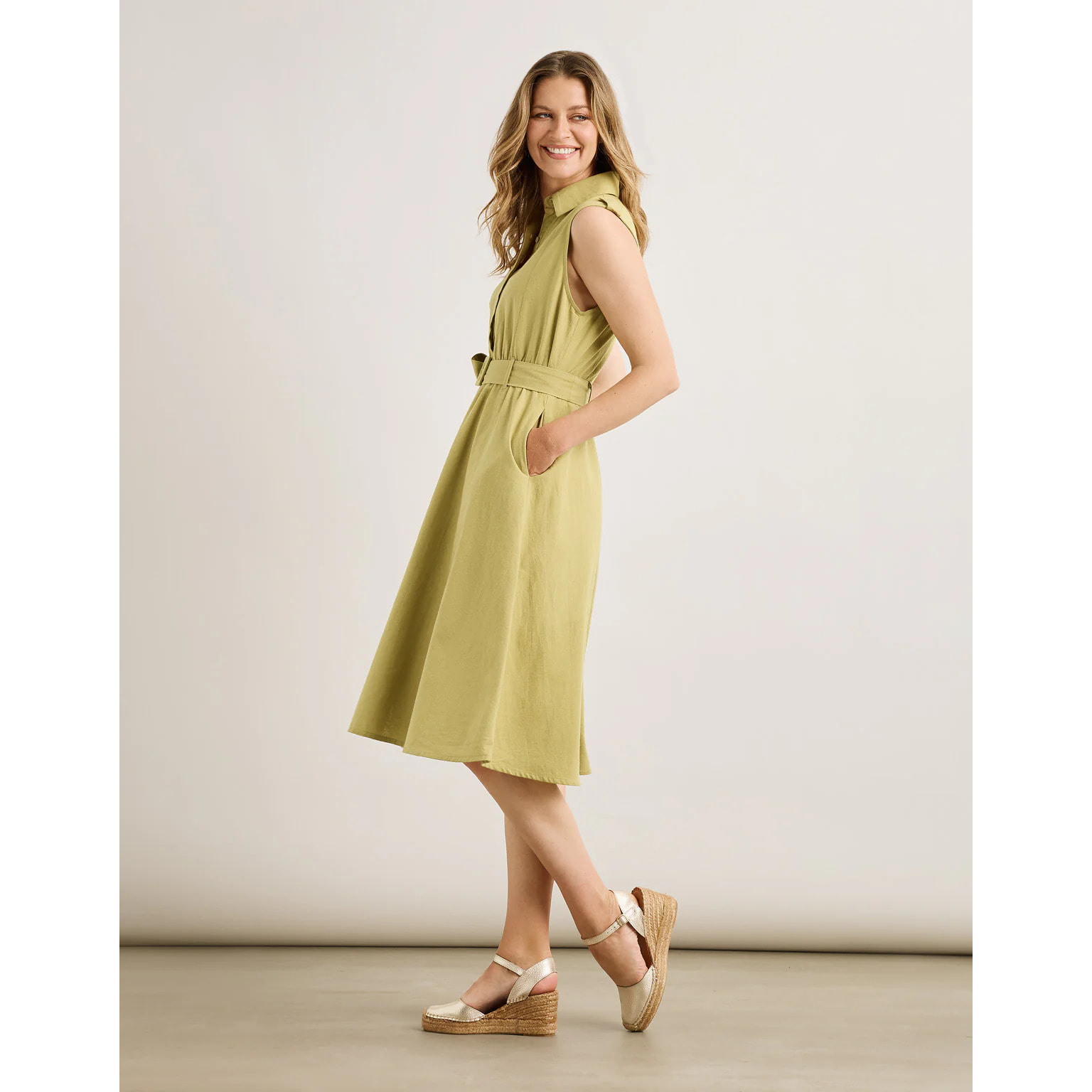 Vestido Midi Verde - Jonix