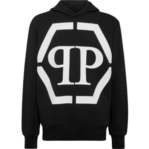 PHILIPP PLEIN Felpa con cappuccio HEXAGON