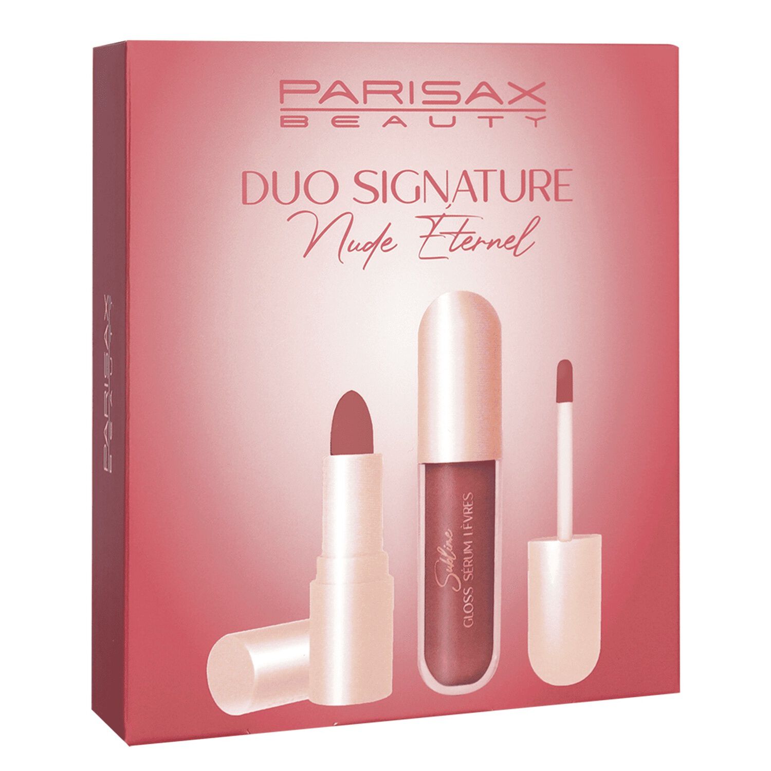 Duo Signature : Nude Eternel - Coffret 2 Rouge à Lèvres