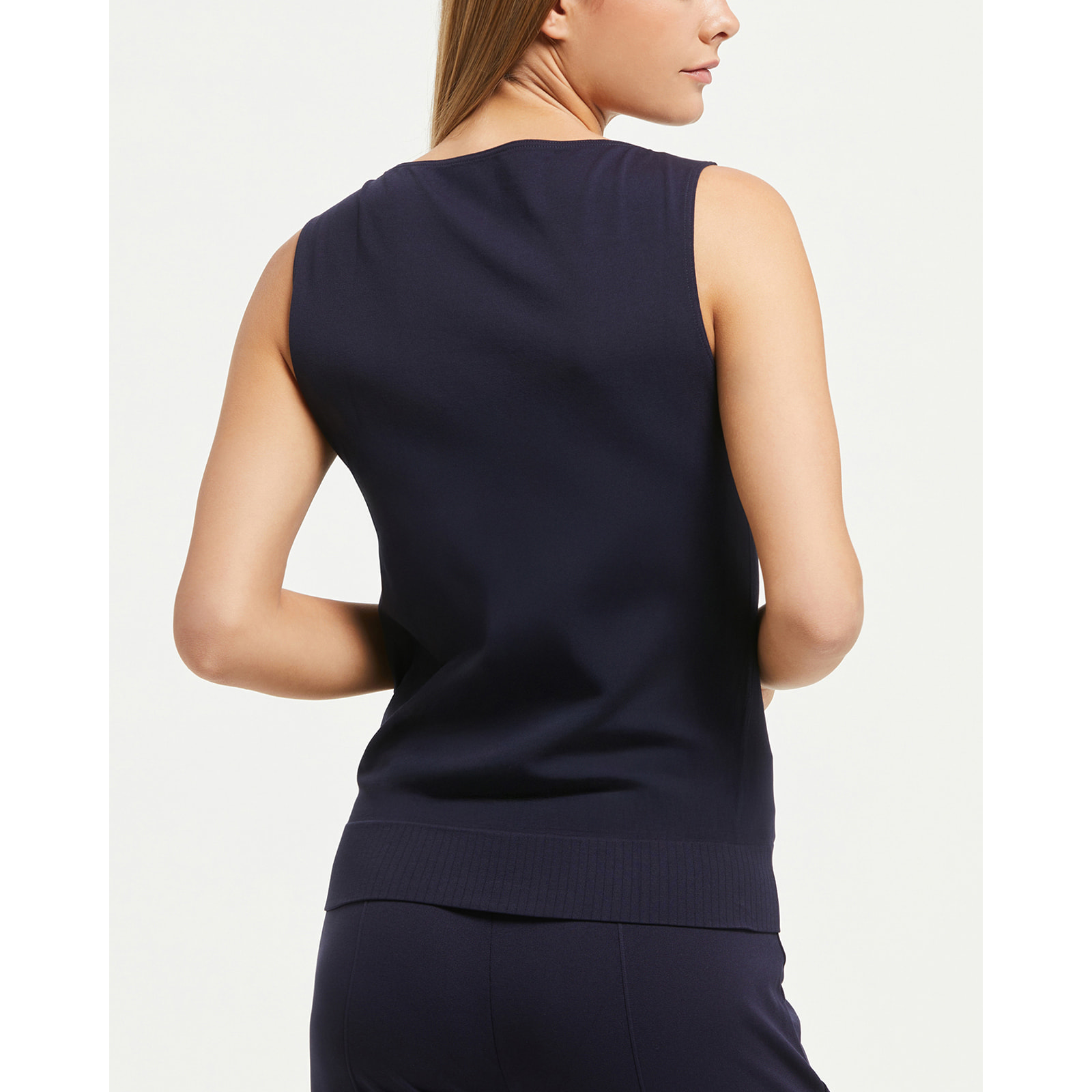 Smanicato scollo barchetta seamless