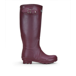 Botas altas de agua burdeos