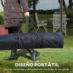 Carpa Plegable Gazebo 3,3x3,3 m Cenador Plegable con 4 Paredes Laterales de Malla Anti-UV y Bolsa de Transporte para Camping Fiestas Gris