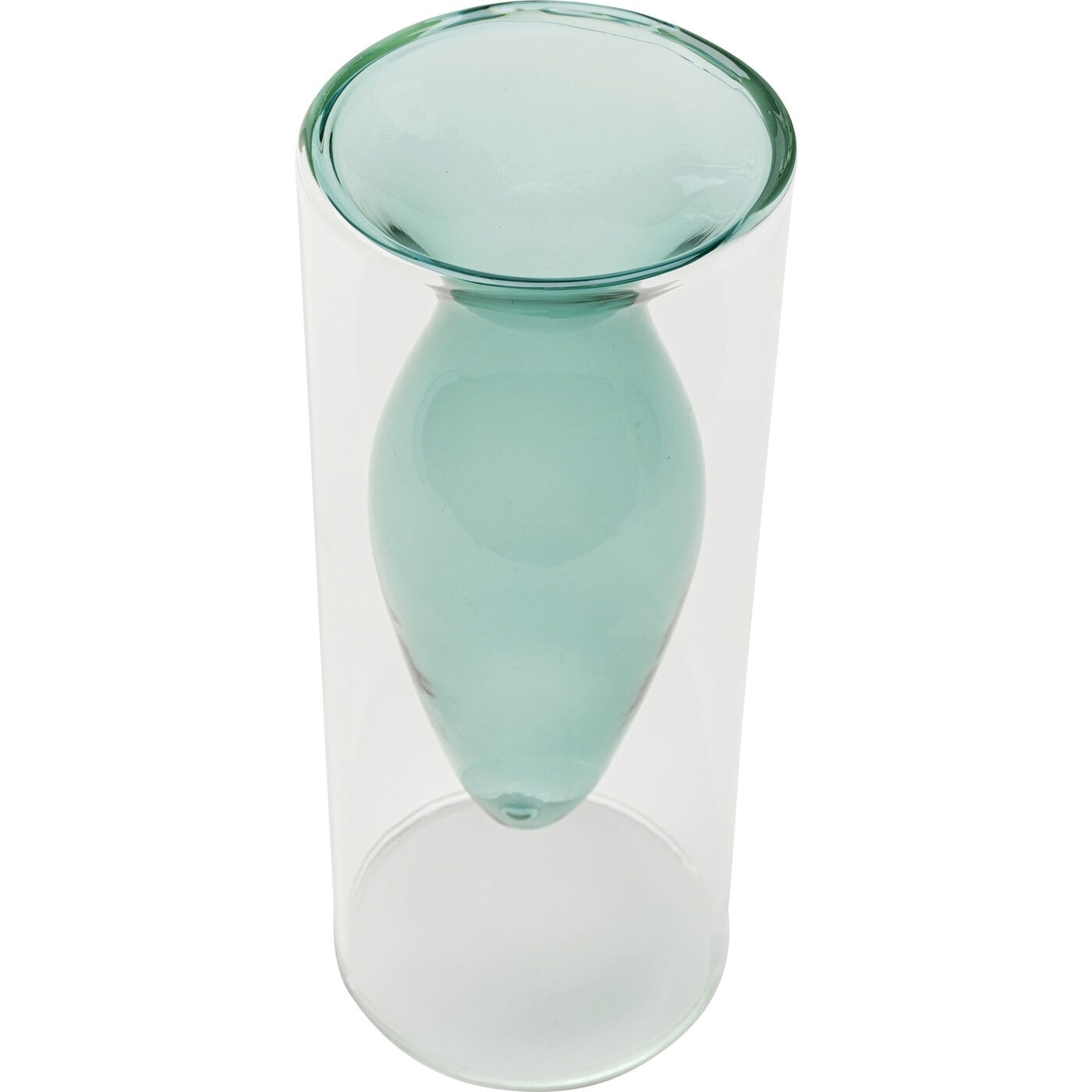 Vase Amore bleu 20cm Kare Design